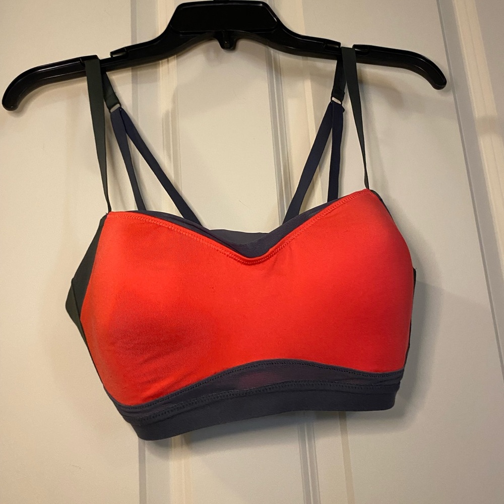 NWOT Brook light pink/red and Black Women's Bra size large 36CD-38C US/GB - Picture 5 of 7